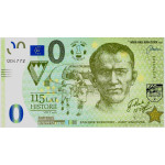 0 Euro biljet Zagłębie Sosnowiec Józef Gałęczka